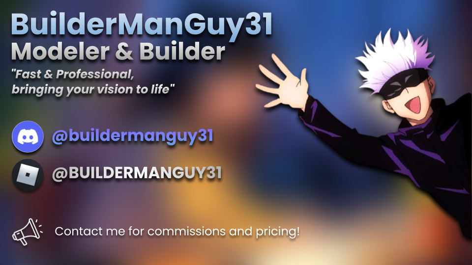 BuilderManGuy31 - Modeler & Builder